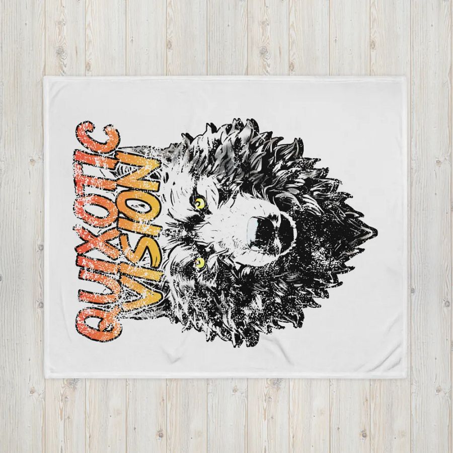 Wolf Star Throw Blanket product image (2)