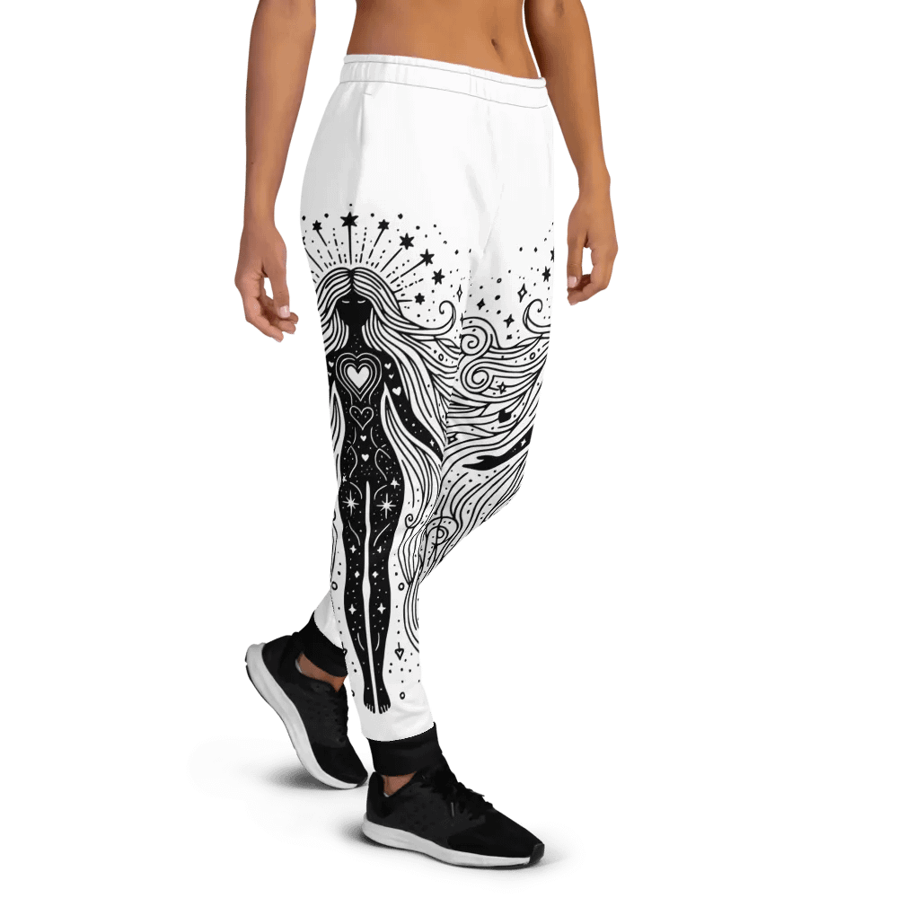 Goddess Joggers White product image (6)