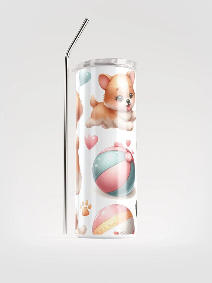 Pawsitively Adorable Stainless Steel Tumbler product image (1)