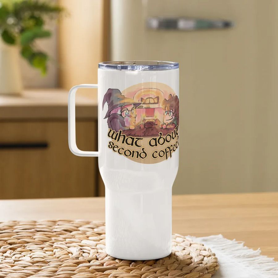 What About Second Coffee? Travel Mug product image (10)