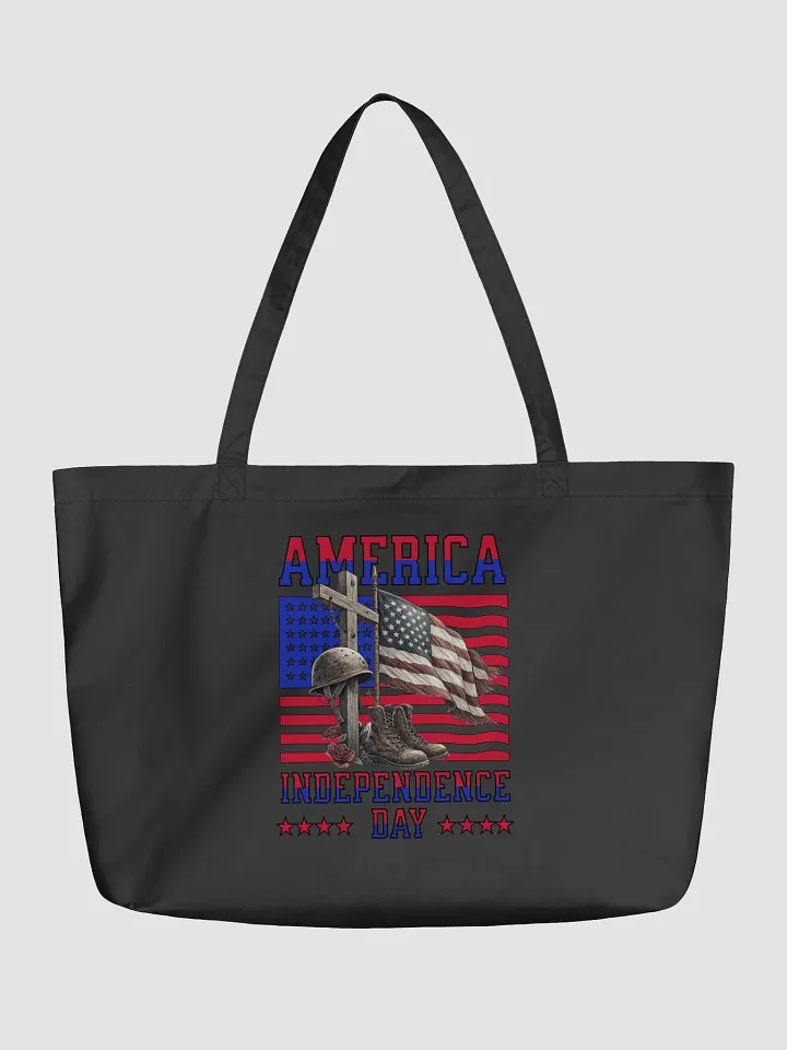 America Independence Day Patriotic Remembrance Tote product image (2)