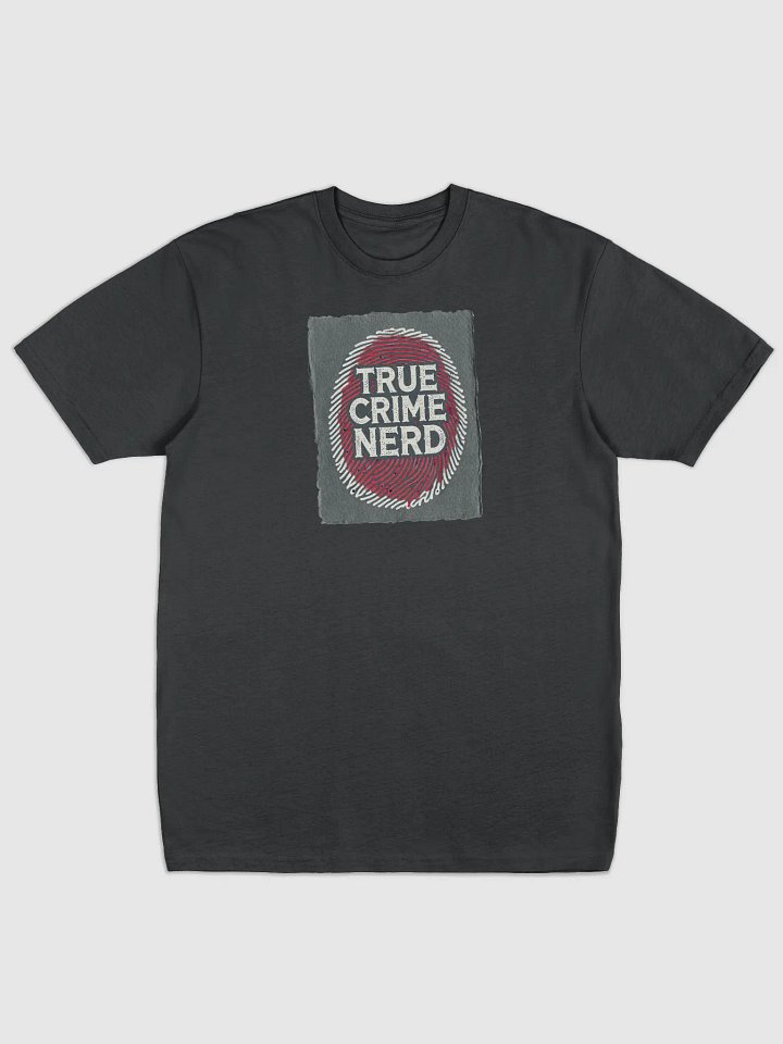 True Crime Nerd Fingerprint T-Shirt product image (1)