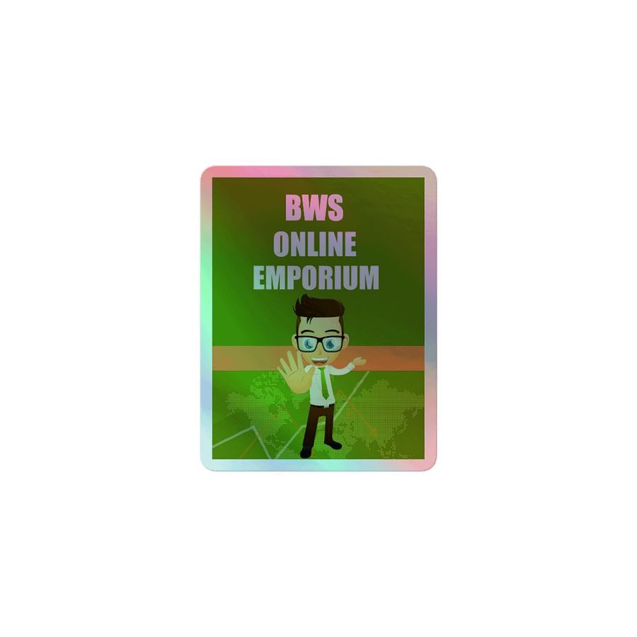 BWS Online Emporium VIP 3D Sticker product image (1)