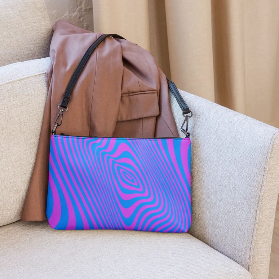 Ripple Effect Crossbody: A Dynamic Accessory for Chic arty ladies product image (6)