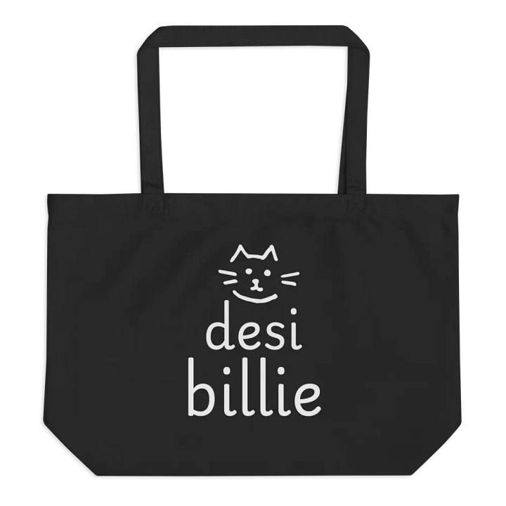 Desi Billie Cat Face Organic Tote product image (1)