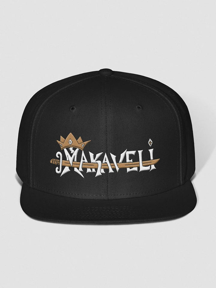 Makaveli snapback hat [Gray undervisor] product image (1)