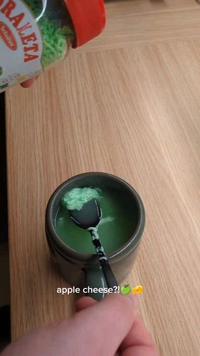 Anyone want some? 
#twitchstreamer #greenapple #milktea #sposdo #funny #cheese #twitch