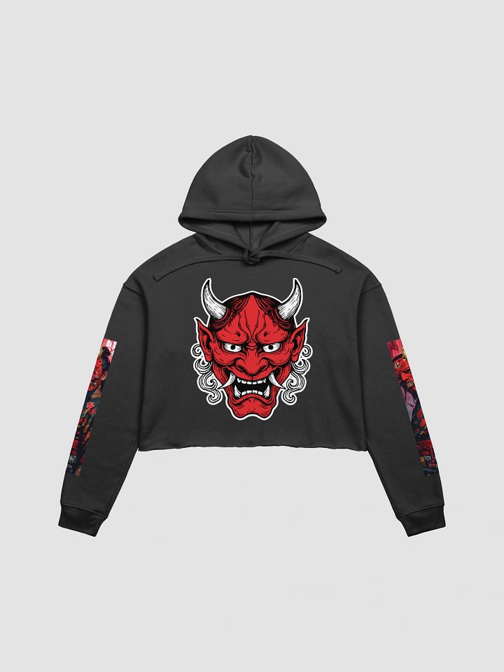 RED Oni Spirit Crop Hoodie product image (1)