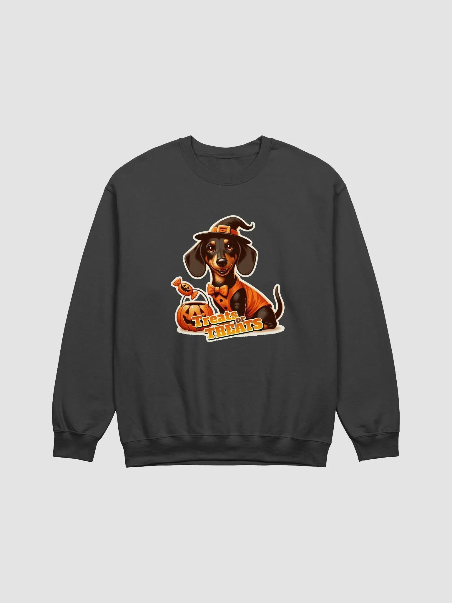 Dachshund Treat Halloween - Crewneck Sweatshirt product image (5)