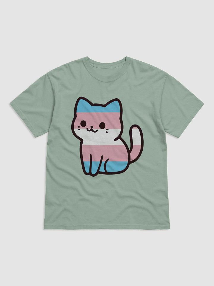 Transgender Pride Kitty Man's Shirt product image (3)