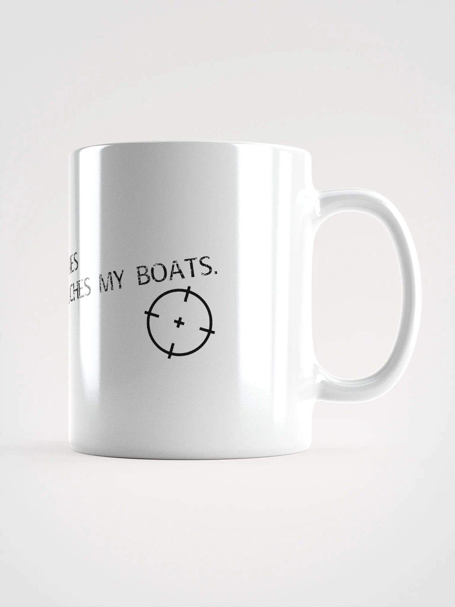 Don't touch my boats (Mug) product image (3)