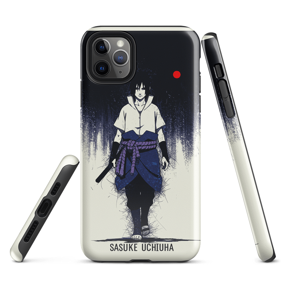 Sasuke Uchiha Phone Case | Path of the Avenger Graphic Art | Dark Aesthetic Naruto Manga Cover for iPhone & Samsung product image (3)
