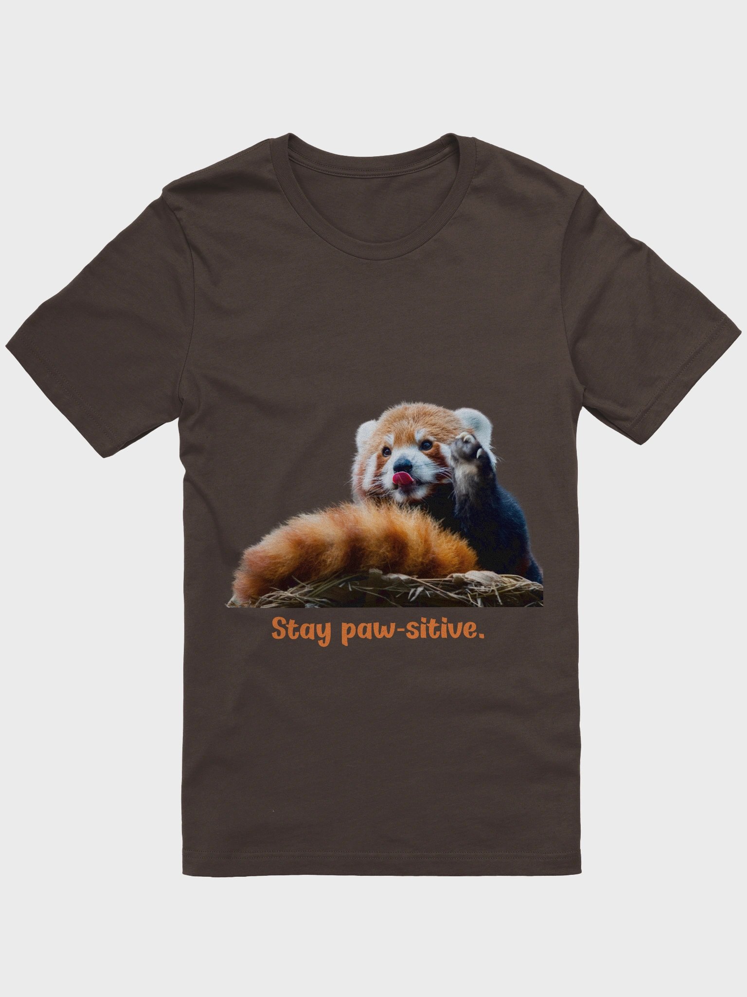 Stay Paw-sitive- Red Panda T-Shirt product image (1)