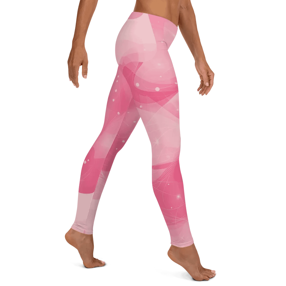 Galaxy Rose Yoga Leggings product image (5)