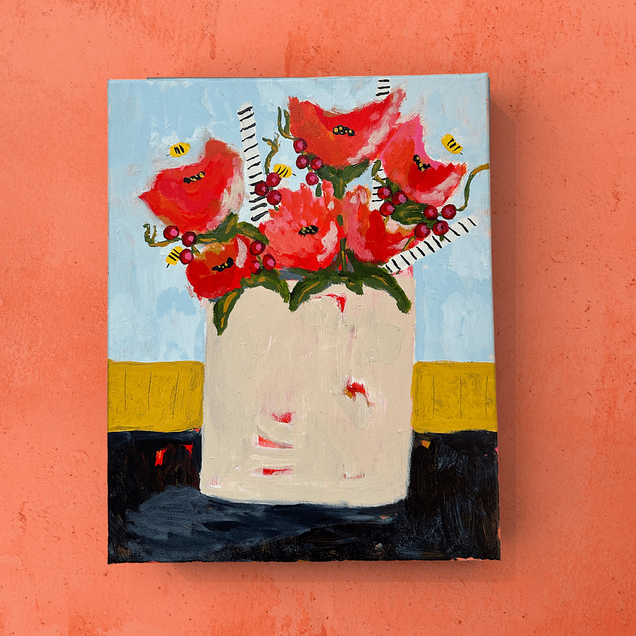 Original Painting: Bloom Wild, Honey product image (3)