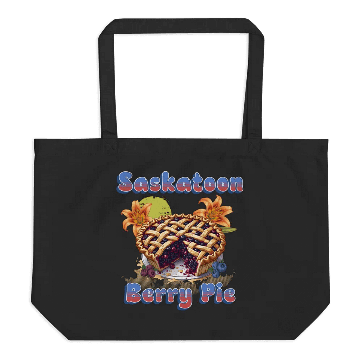 Saskatoon Berry Pie Organic Tote Bag product image (1)