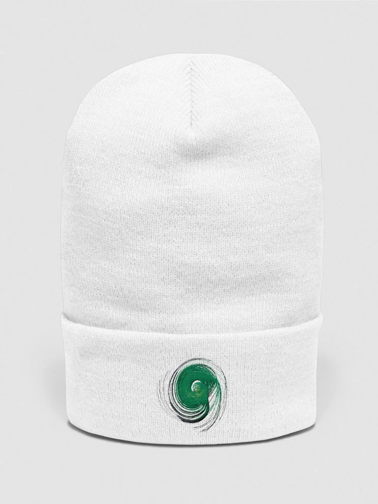 Green Voxel Field Beanie product image (41)