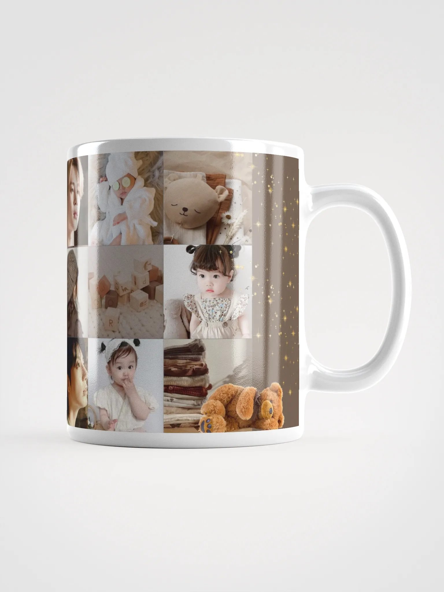 Jade Teddy Collage Mug product image (1)