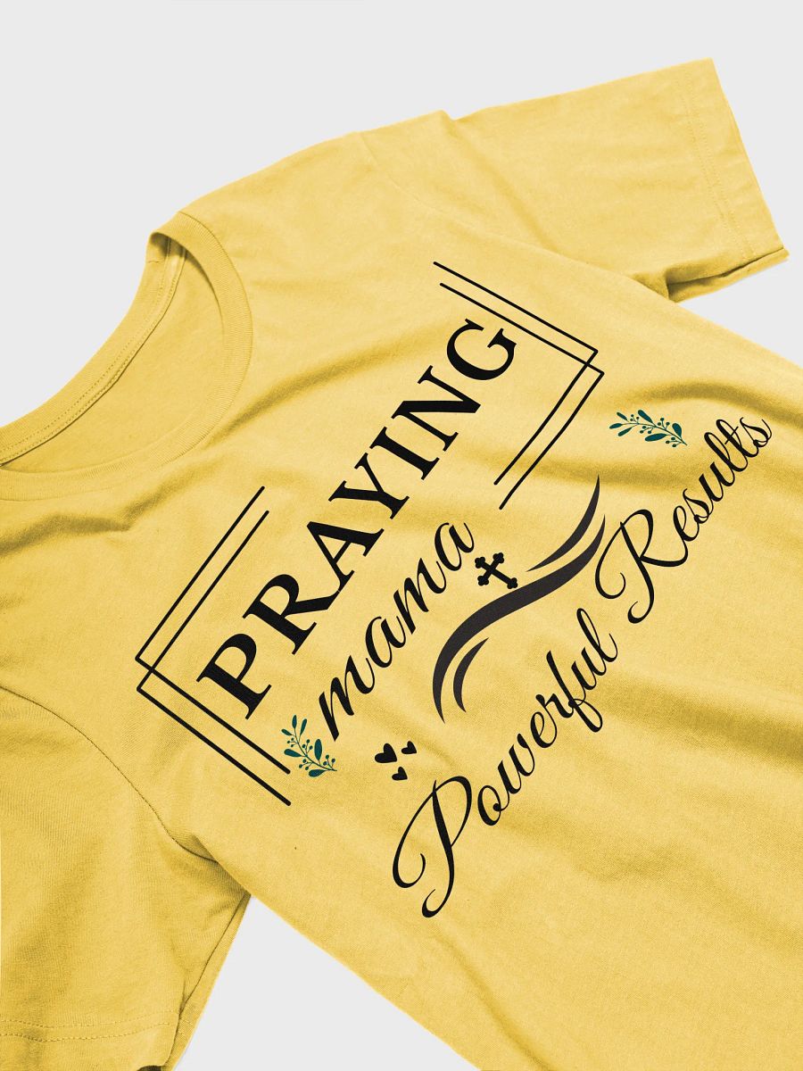 Praying Mama, Bella Canvas T-shirt product image (3)