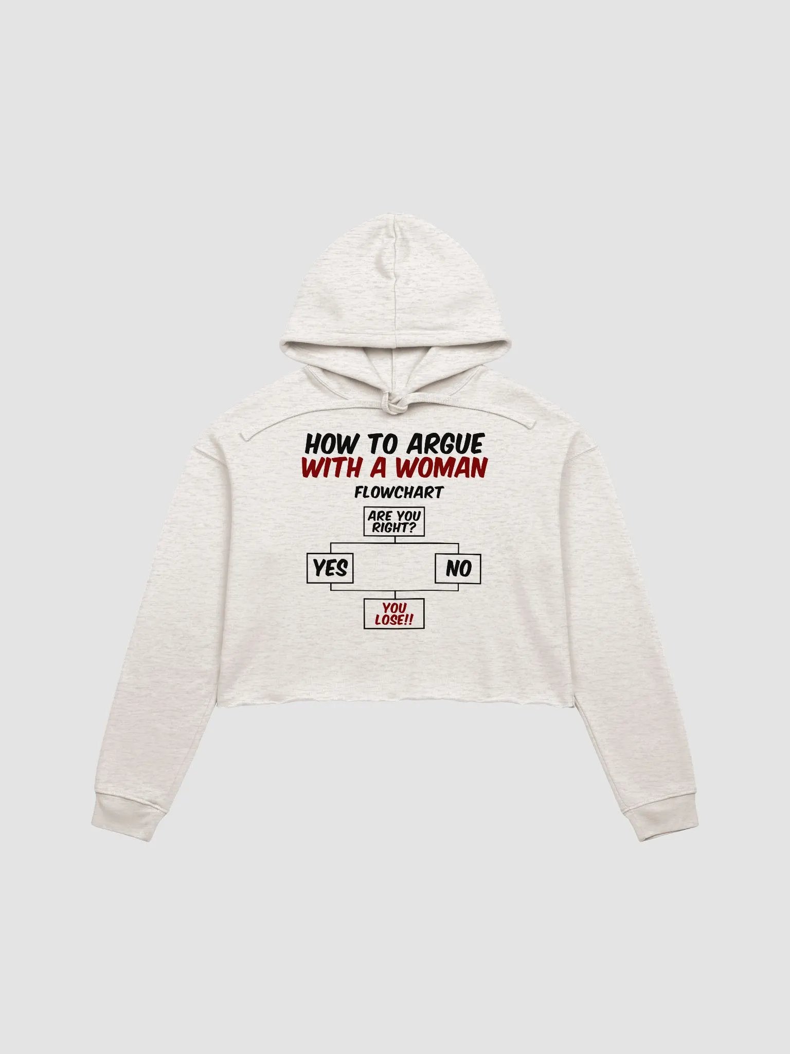 Light of Woman Cropped Hoodie product image (2)