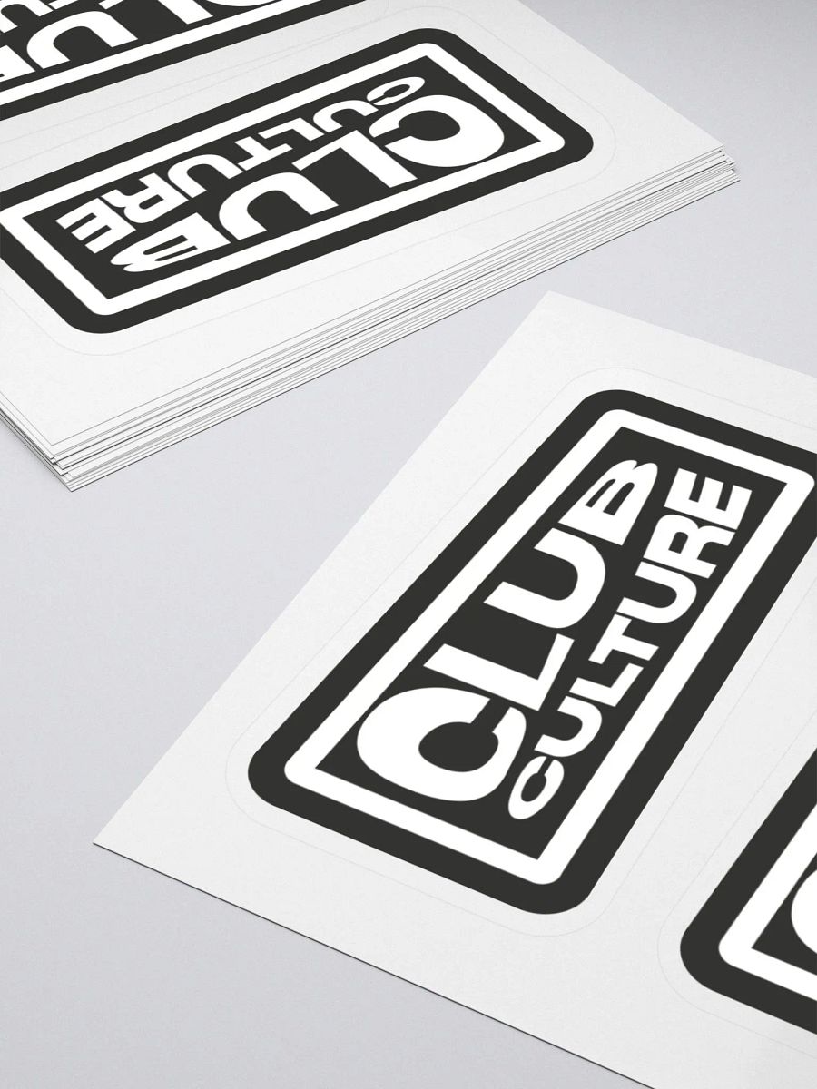 CC Logo Stickers - Grey product image (4)