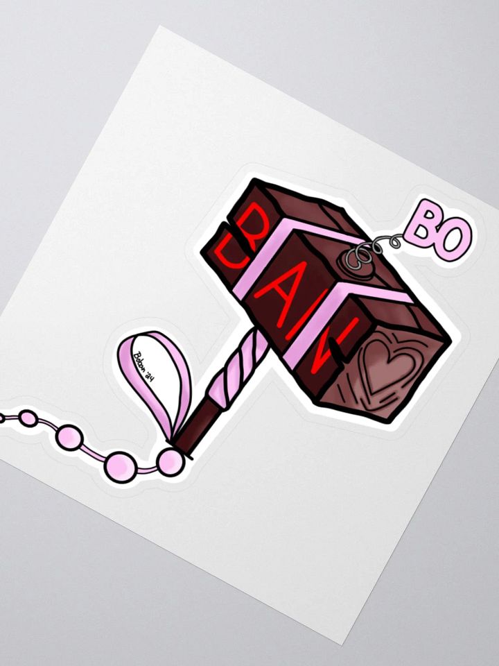 BoBan Hammer Sticker product image (2)