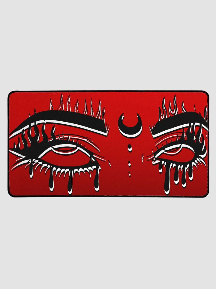 Moon Eyes Desk Mat - Red product image (1)