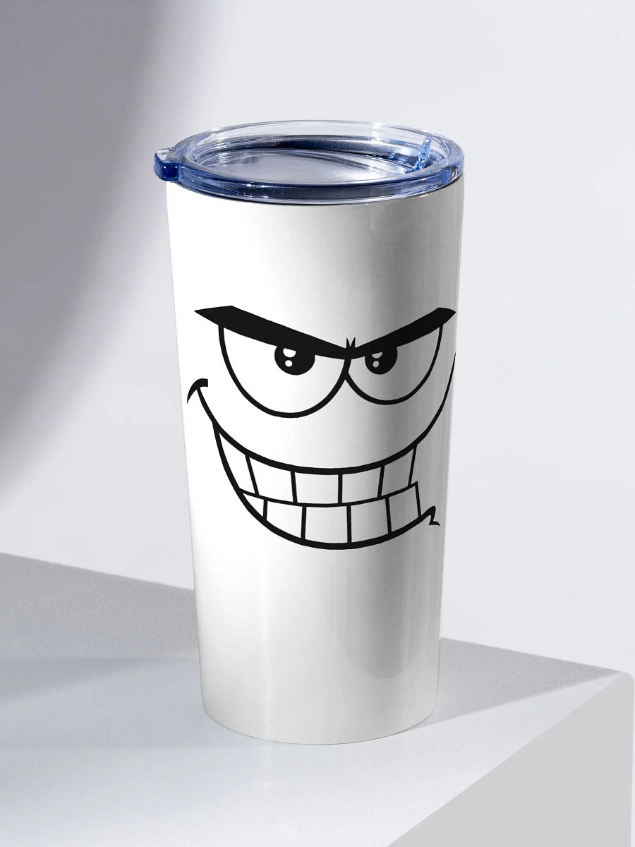 Grinning Face 20oz Stainless Steel Tumbler product image (2)