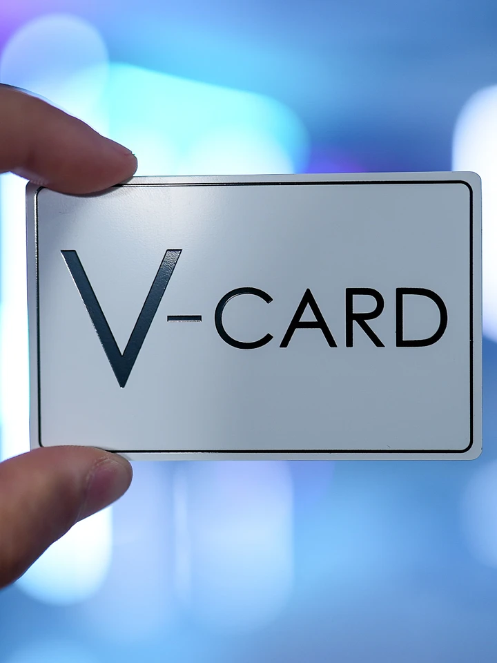 White V-Card product image (1)