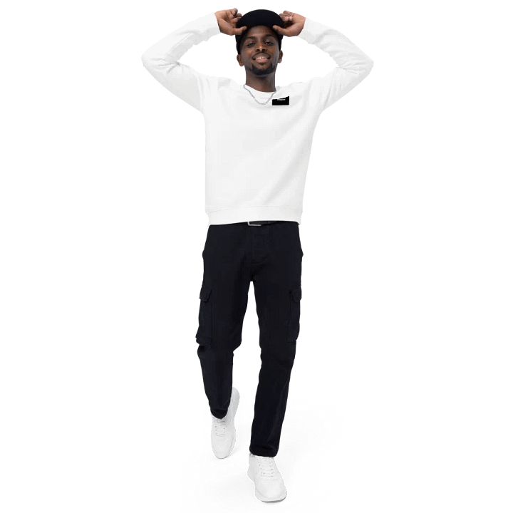 Rewind Logo Organic Raglan Sweatshirt product image (1)