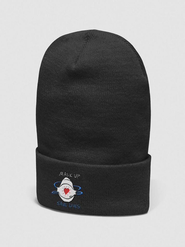 Mask Up Save Lives beanie product image (9)
