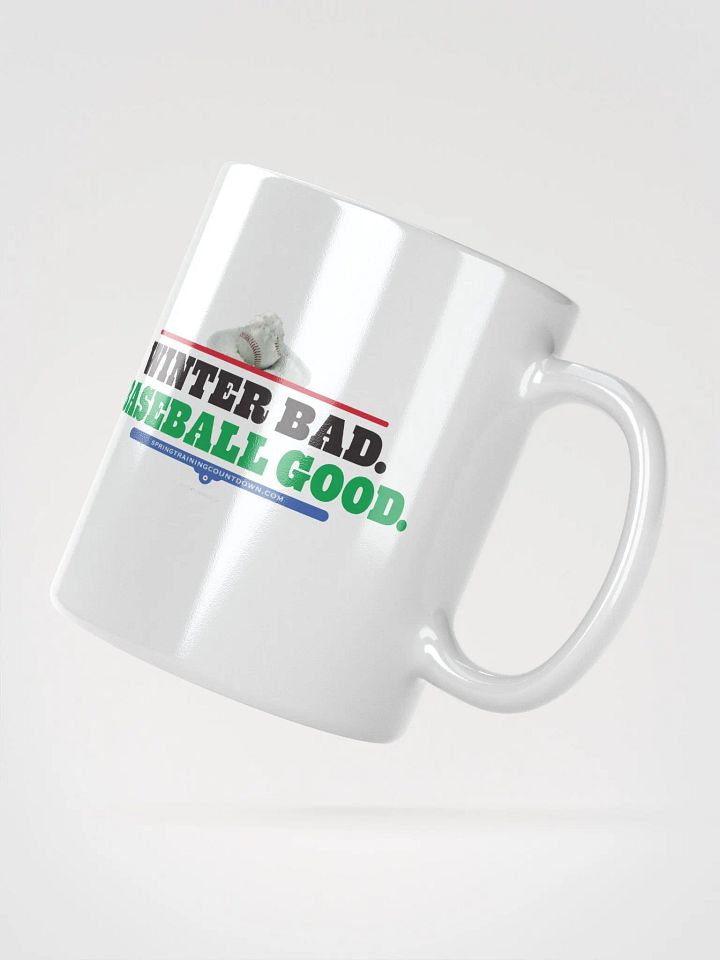 Winter Bad Baseball Good Mug product image (2)