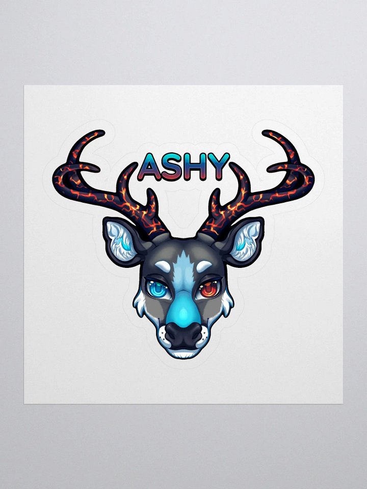 AshyStag Logo Stickers product image (1)