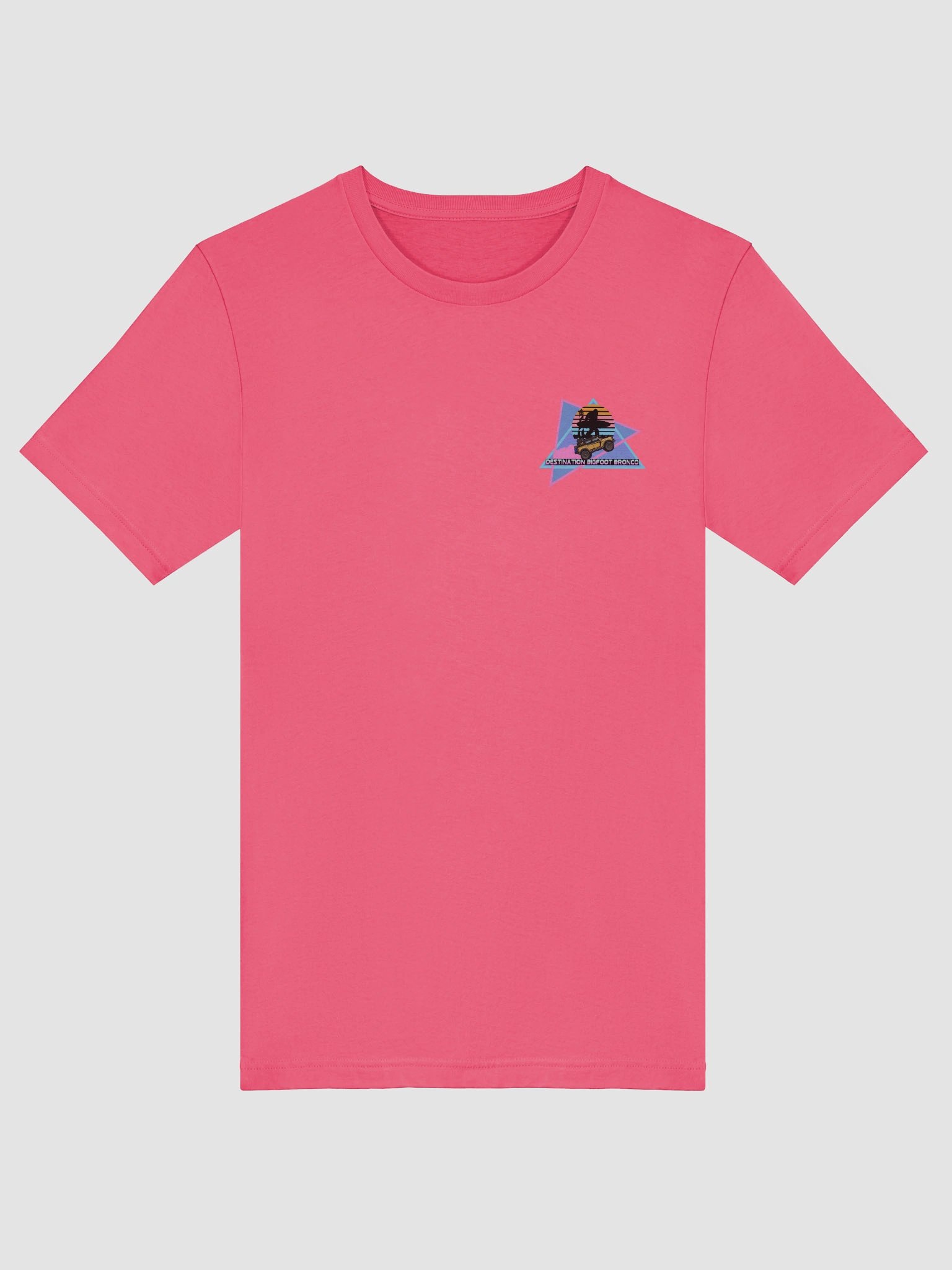 JC Edition Destination Bigfoot Bronco Retro-Inspired T-Shirt (Pink) product image (5)