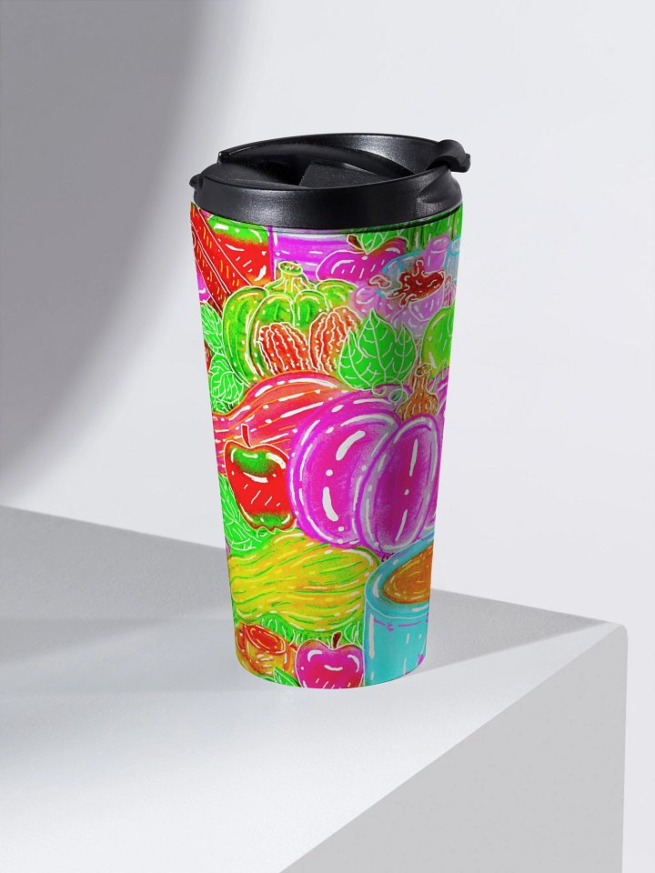 Autumn Bounty Stainless Steel Travel Mug product image (2)