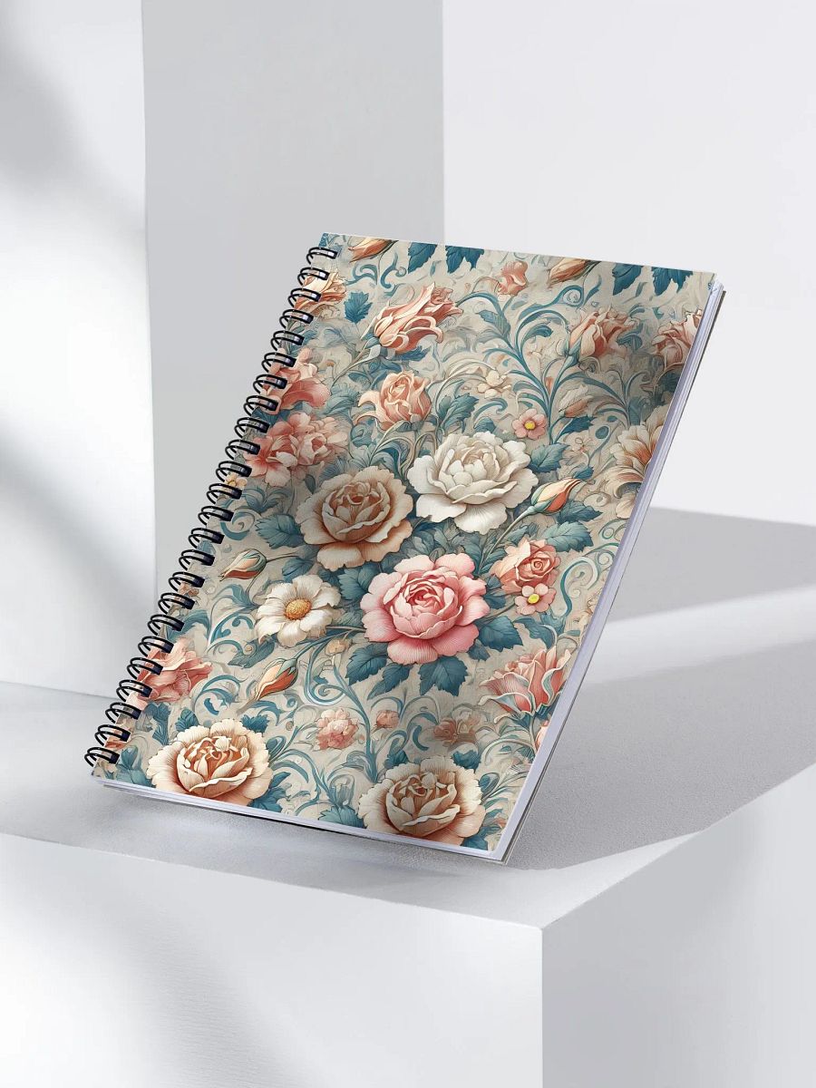 Royal Floral Spiral Notebook product image (3)