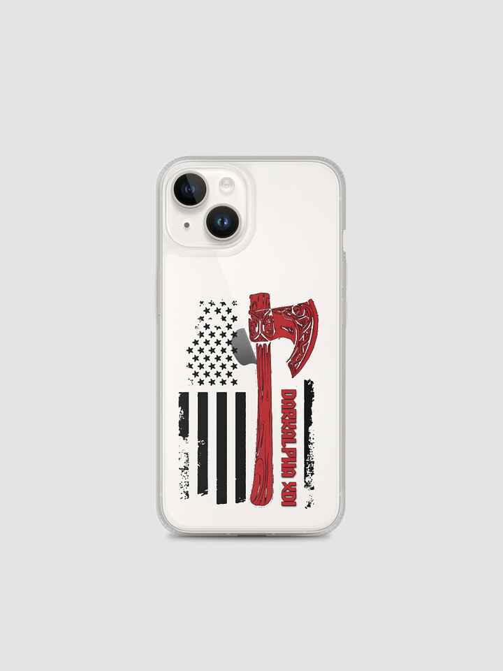 DarkAlpha American Axe Logo Clear Phone Case - iPhone product image (1)