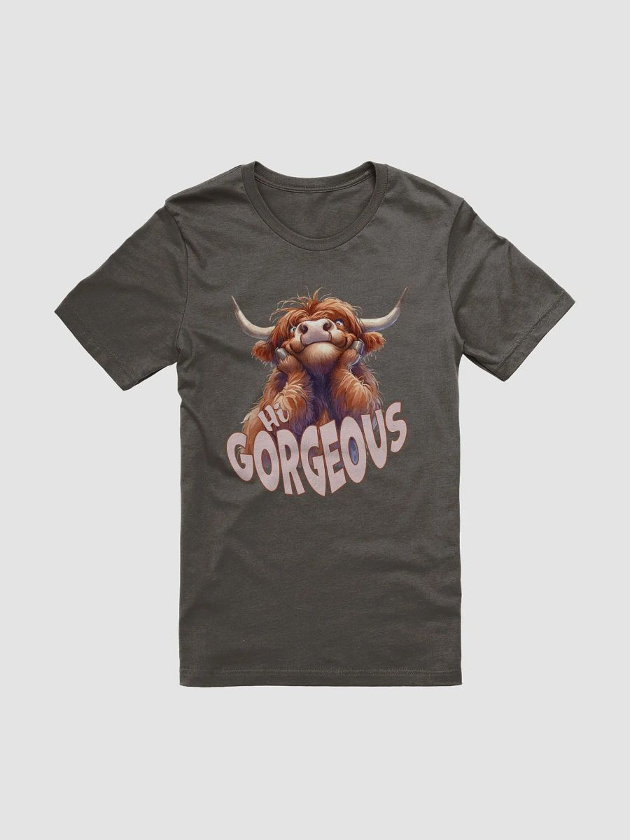 Hi GORGEOUS Highland Cow T-Shirt product image (1)