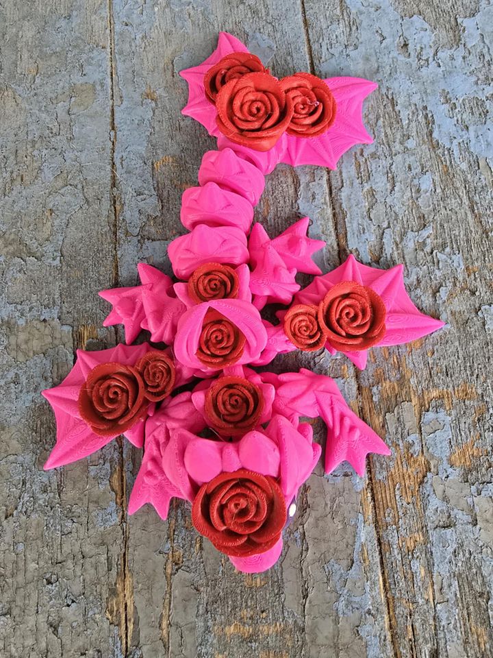 Pink and Red Rose Dragon 🐑 product image (2)