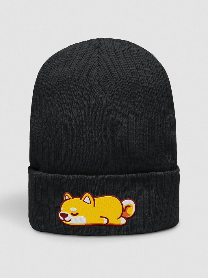 Sleepy shiba Beanie product image (2)