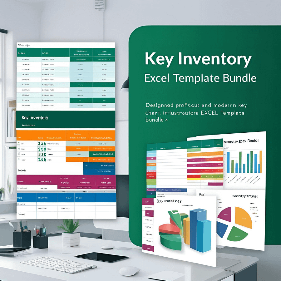 Key Inventory Excel Template Bundle product image (4)