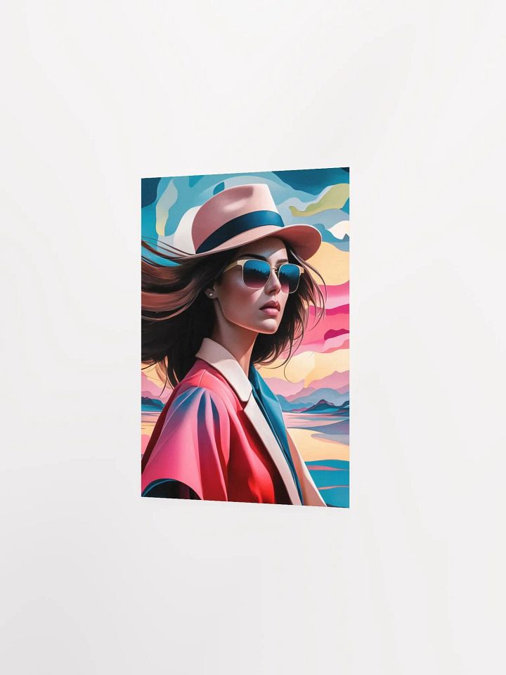 Abstract illustration of a Woman Poster - 15 product image (6)