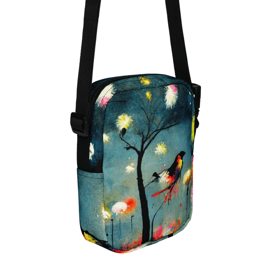 Surreal Fireworks Tree Crossbody Bag product image (3)