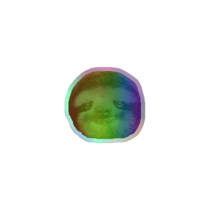 ATI - Sloth Holo Sticker product image (1)
