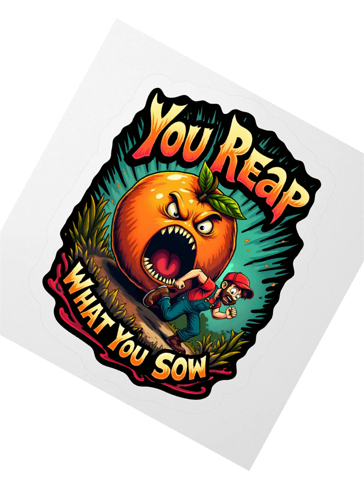You Reap What You Sow Sticker product image (2)