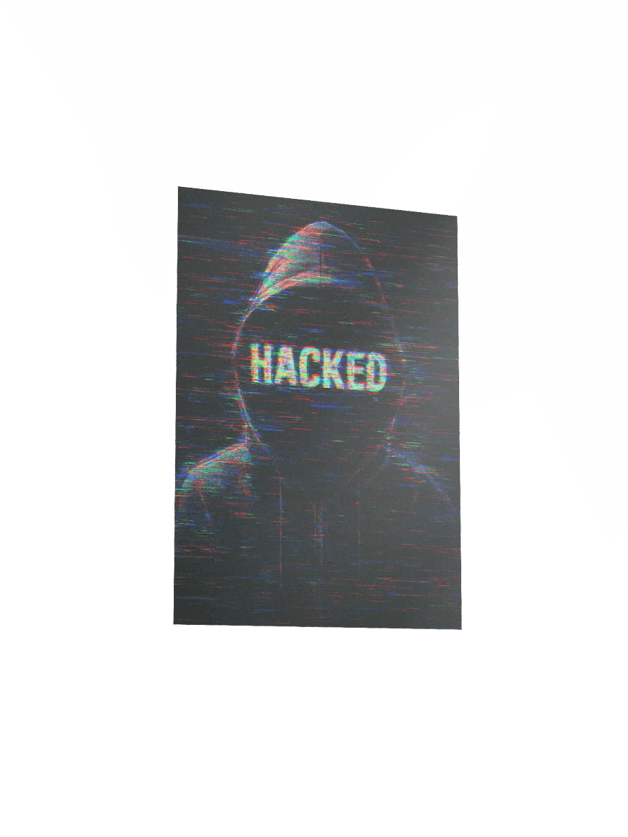 Glitched Hacked Poster product image (3)