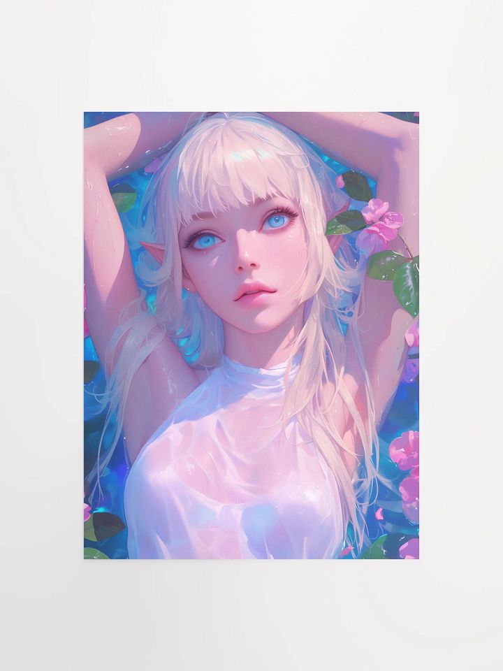 Floral Fantasy Anime Poster product image (1)