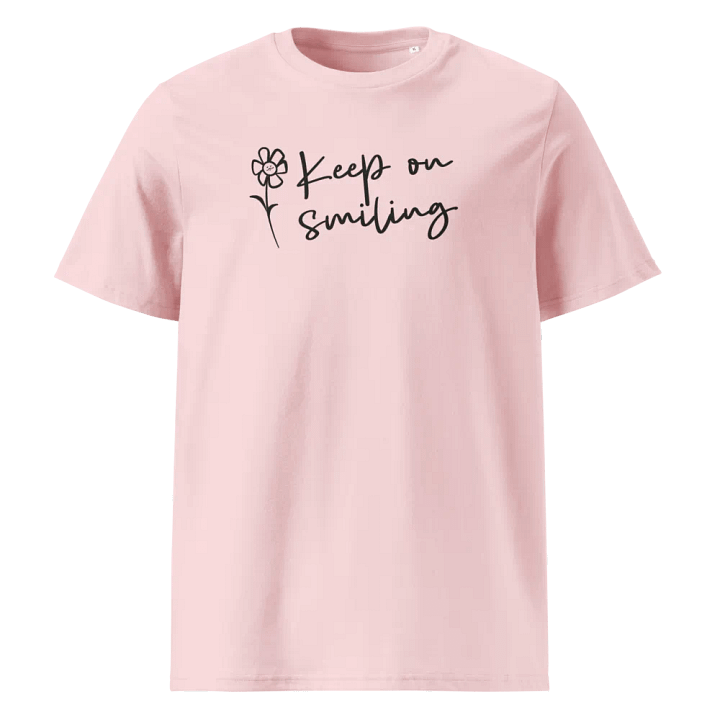 Keep on smiling eco t-shirt product image (4)