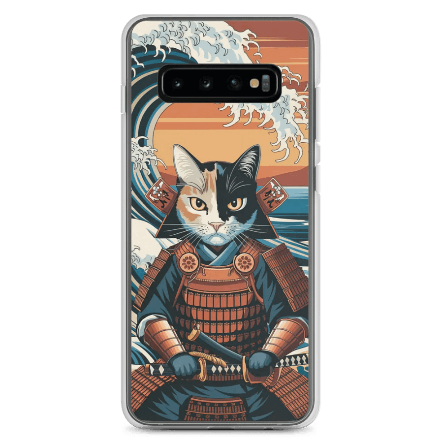 Samurai Cat Clear Case for Samsung product image (7)