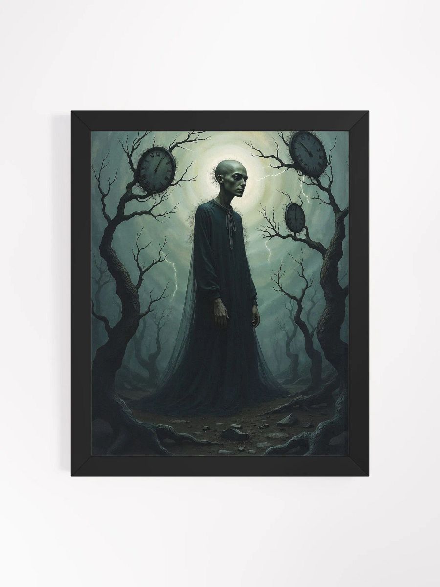 The Keeper of Forgotten Hours Framed Print product image (4)